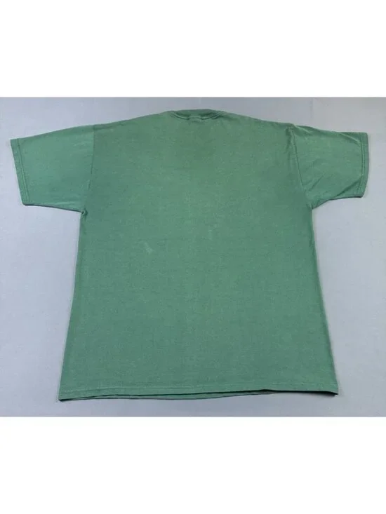 Rare Vintage 90s New York State Police Green Sun Fade XL Shirt Hype Streetwear - Picture 2 of 7